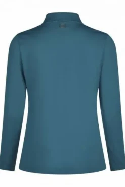 Outlet Haut manches longues zip heritage 2024 - Femme Tenue D'Équitation Femme·Polos Et Chemises