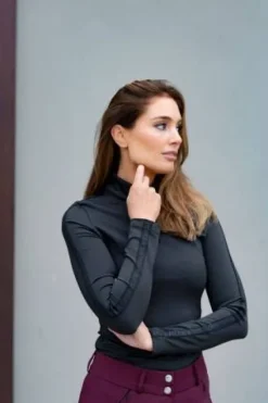 Best Haut Power Top Total Eclipse - Femme Tenue D'Équitation Femme·T-Shirts équitation Femme|Tenue D'Équitation Femme·Polos Et Chemises