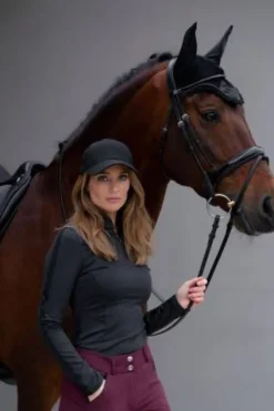 Best Haut Power Top Total Eclipse - Femme Tenue D'Équitation Femme·T-Shirts équitation Femme|Tenue D'Équitation Femme·Polos Et Chemises