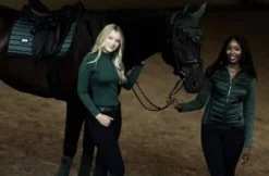 Hot Haut Vision Top Sycamore Green - Femme Tenue D'Équitation Femme·T-Shirts équitation Femme|Tenue D'Équitation Femme·Polos Et Chemises