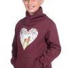 Outlet Hoodie dream team bordeaux Enfant Tenue D'Équitation Enfant·Sweat Shirt, Polaire Et Pull Enfant