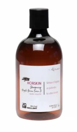 Outlet Horskin Shampooing Liquide Concentré Argile Brune Force 3 Shampoings Pour Chevaux