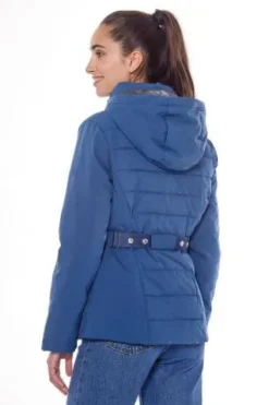 Outlet Jolina Parka - Steel Blue Femme Tenue D'Équitation Femme·Parka, Blouson, Doudoune