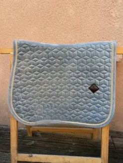 Kentucky Velvet bleu Tapis De Cso|Tapis De Selle