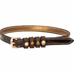 Outlet Lanières d'éperons en cuir avec strass - Eperons|Éperons