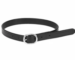 Lanières Eperon Cuir Basic Noires Eperons|Éperons