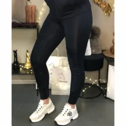 Best Legging d'équitation Curly full grip - Femme Tenue D'Équitation Femme·Leggings D'équitation