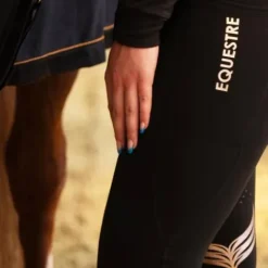 Hot Legging d'équitation grip genoux  - Gina - Femme Tenue D'Équitation Femme·Leggings D'équitation