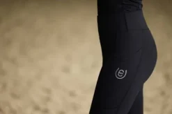 Best Legging d'équitation Knee grip Movement Black Edition - Femme Tenue D'Équitation Femme·Leggings D'équitation