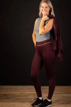 Clearance Legging Equitights Just Ride Rosegold Full Grip - Harry's Horse Femme Tenue D'Équitation Femme·Leggings D'équitation