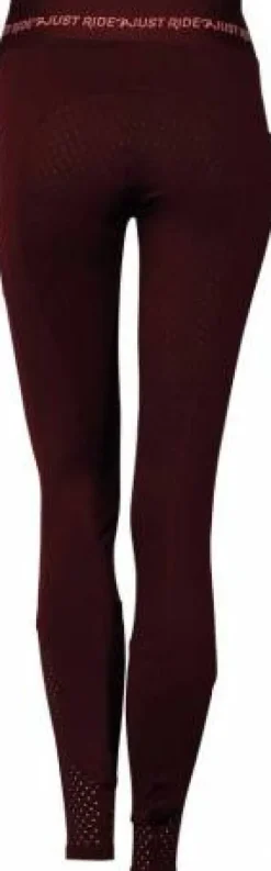 Clearance Legging Equitights Just Ride Rosegold Full Grip - Harry's Horse Femme Tenue D'Équitation Femme·Leggings D'équitation