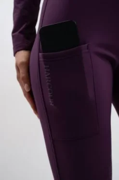 Sale Legging polaire Lili - - Intérieur doux, grip silicone Femme Tenue D'Équitation Femme·Leggings D'équitation