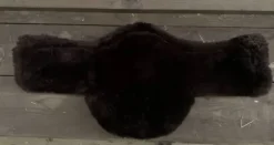 Clearance - sangle bavette « mouton » cuir marron - 45cm Sangles