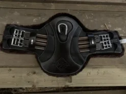 Clearance - sangle bavette « mouton » cuir marron - 45cm Sangles