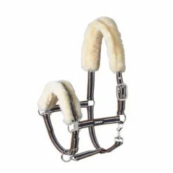 Best Licol Basics doublé mouton - - Fourrure douce Licols Et Longes