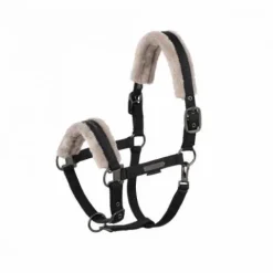 Online Licol Double Pin Faux Fur PLATINUM 2025 - Licols Et Longes