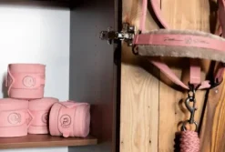 Online Licol Double Pin Faux Fur PLATINUM 2025 - Licols Et Longes