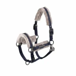 Online Licol Double Pin Girth Faux Fur PLATINUM 2024 - Licols Et Longes