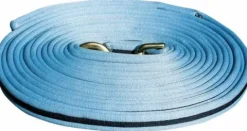 Longe de travail 8m - Harry's Horse - Souple avec mousqueton doré Longes De Travail