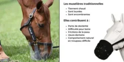 Online Masque anti-pâturage flexible Accessoires D'Écurie·Muselières Cheval