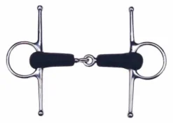 Mors à aiguille brisé caoutchouc - - double brisure Mors Et Embouchures