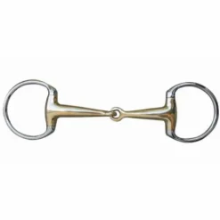 Hot Mors à olive maillechort anneaux inox 16mm Mors Et Embouchures