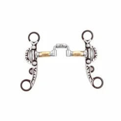 Discount Mors à rouleaux en cuivre et fer noir Mors Western|Mors Et Embouchures