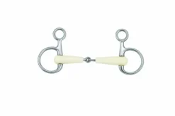 Hot Mors baucher simple brisure - - inox, résine Mors Et Embouchures