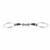 Online Mors Blue Steel double brisure avec anneaux en cuivre - Mors Et Embouchures