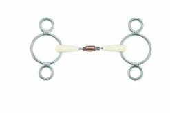 Hot Mors double brisure pessoa 3 rings - cuivre Mors Et Embouchures