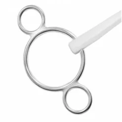 Online Mors Duo 3 anneaux Droit Résine - Mors Et Embouchures