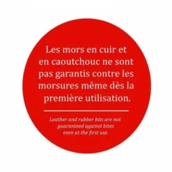 Discount Mors en cuir grands anneaux - Jump'in Mors Et Embouchures