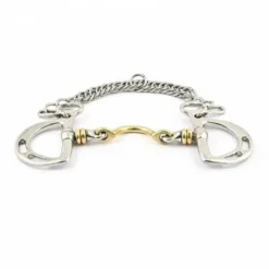 Mors Goyo Aga à rouleaux avec passage de langue - Jump'in Mors Et Embouchures