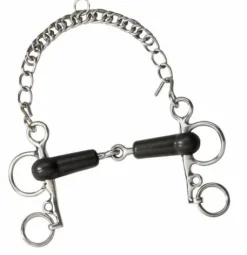 Mors Pelham Caoutchouc Brisé Mors Et Embouchures