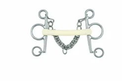 Outlet Mors pelham long cheeks droit plain - Mors Et Embouchures