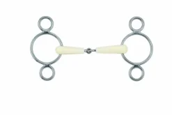 Sale Mors pessoa 3 anneaux simple brisure - Mors Et Embouchures