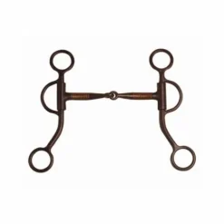 Outlet Mors Western Fer Noir anches droites courtes Mors Western|Mors Et Embouchures