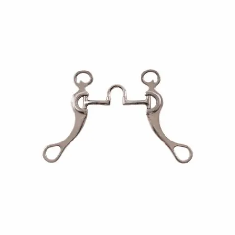 Hot Mors Western correctionnel en aluminium avec pont mobile Mors Western|Mors Et Embouchures