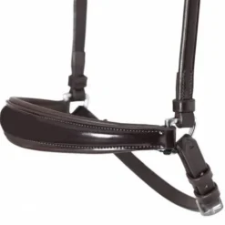 Best Muserolle allemande vernie - - Cuir brillant Bridons Et Brides·Muserolle