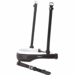 Online Muserolle marron vernie doublée blanc - Bridons Et Brides·Muserolle