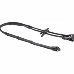 Paires de renes cuir rond et grip à strass - Rênes·Rênes Anti-dérapantes