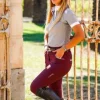 Pantalon Alpha - - Tissu stretch et grip silicone Femme Tenue D'Équitation Femme·Pantalons Femme