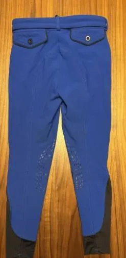 Outlet Pantalon bleu électrique Pénélope Enfant Tenue D'Équitation Enfant·Pantalons Enfant