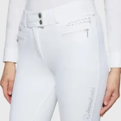 Hot Pantalon Capucine FW25 - - Taille haute, floral Femme La Cavalière En Concours|La Femme En Concours