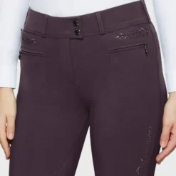 Hot Pantalon Capucine FW25 - - Taille haute, floral Femme La Cavalière En Concours|La Femme En Concours