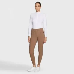 Sale Pantalon Claranova Crystal Fabric Full Grip Aw24 Femme Tenue D'Équitation Femme·Pantalons Femme