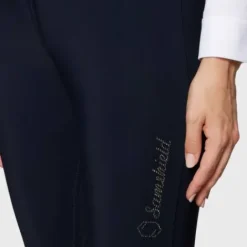 Sale Pantalon Claranova Crystal Fabric Full Grip Aw24 Femme Tenue D'Équitation Femme·Pantalons Femme