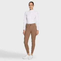 Sale Pantalon Claranova Crystal Fabric Full Grip Aw24 Femme Tenue D'Équitation Femme·Pantalons Femme