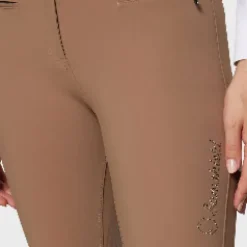 Sale Pantalon Claranova Crystal Fabric Full Grip Aw24 Femme Tenue D'Équitation Femme·Pantalons Femme