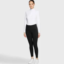 Outlet Pantalon Claranova Full Grip AW25 - - Taille haute Femme Tenue D'Équitation Femme·Pantalons Femme